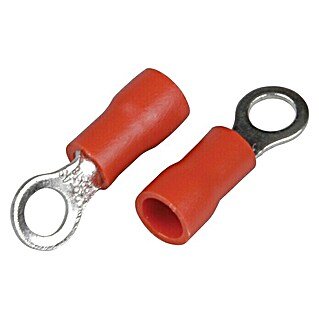 Cartrend Ring-Kabelschuhe (20 Stk., Querschnitt: 0,5 mm² - 1,5 mm², Rot)