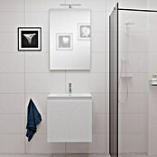 Camargue Espacio Waschtischunterschrank (60 x 46 x 60 cm, 2 Türen, Gama weiß glänzend)