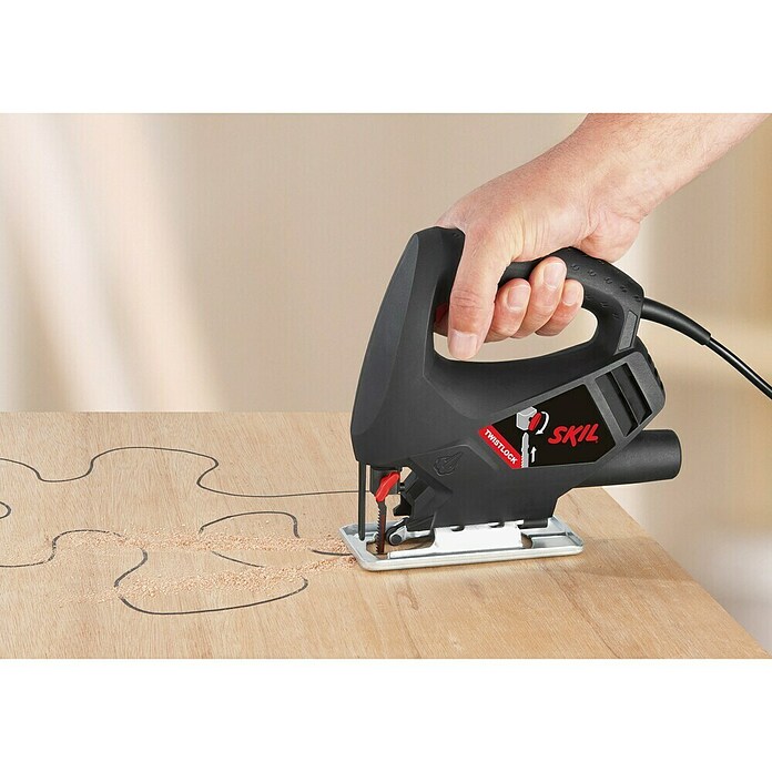Skil Stichsäge 4190 AA (400 W, Leerlaufhubzahl: 3.000 Hübe/min)