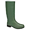 Industrial Starter Botas de goma anticorte caña alta (40, Verde)