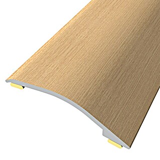 Baglinox Perfil de transición inclinado Roble - 80 (Roble, 90 cm x 38 mm, Pegado)