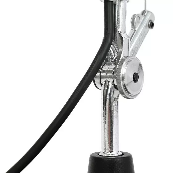Artemide Tischleuchte Tolomeo - 77 W, Schwarz, Silber, Schwarz, E27 - Detailaufnahme
