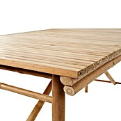 Mesa de jardín Kendari (L x An: 160 x 80 cm, Natural)