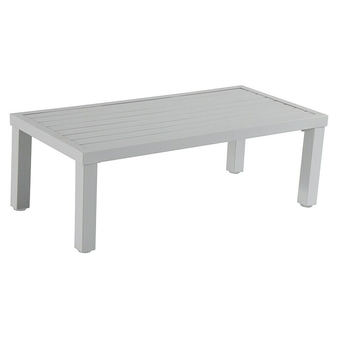 Sunfun Hannah Conjunto de muebles Hannah (3 piezas, Aluminio, Gris claro)