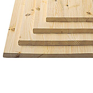 Rettenmeier Tablero de madera laminada (Pino, 80 x 30 x 2,8 cm)