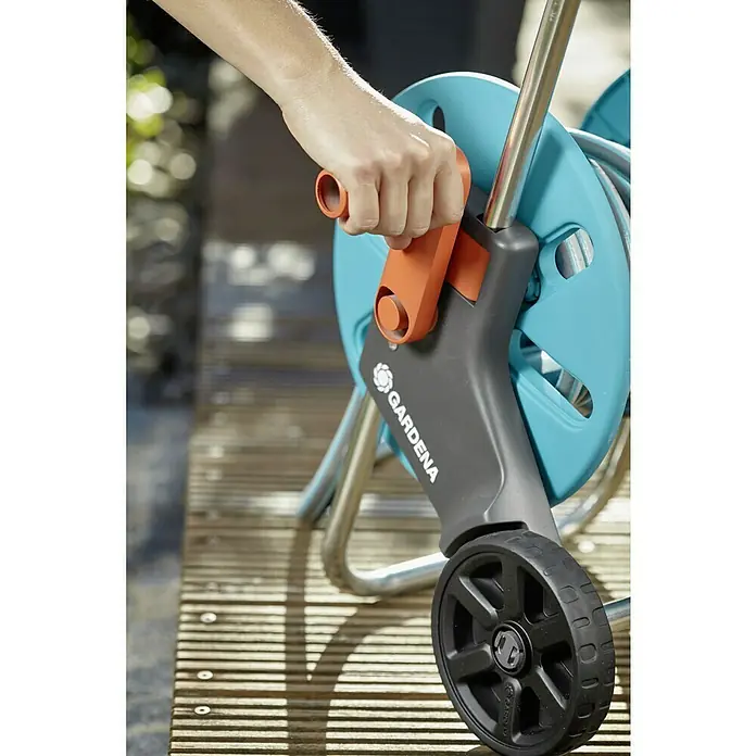 GARDENA Schlauchwagen AquaRoll L Easy Metall | Office Discount