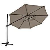 Ampelschirm Capri (Durchmesser: 350 cm, Taupe)