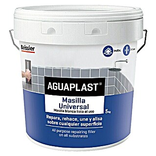 Beissier Aguaplast Masilla Universal (Blanco, 5 kg)