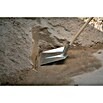 Gardol Pala recogedor de aluminio (Con canto de protección, Mango largo)