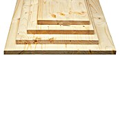 Tablero de madera laminada (Abeto rojo, L x An x Es: 80 x 20 x 1,8 cm)
