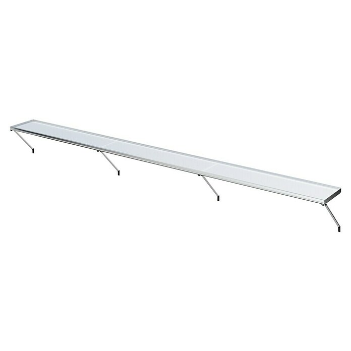 KGT Hängeregal (110 x 26 x 130 cm, Silber, Passend für: KGT Gewächshaus Linea I)