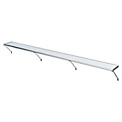 KGT Hängeregal (110 x 26 x 130 cm, Silber, Passend für: KGT Gewächshaus Linea I)