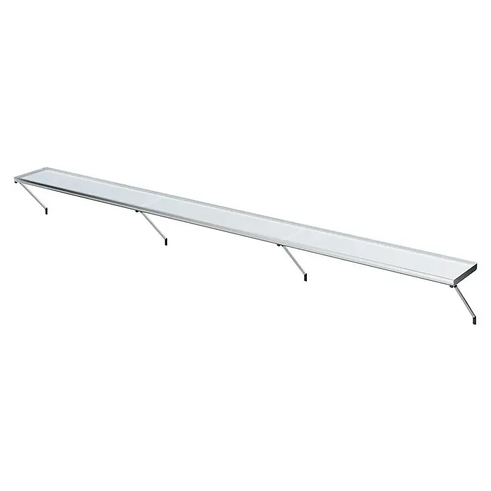 KGT Gewächshaus-Regal - 110 x 26 x 130 cm, Silber - Lange, schmale Tischplatte mit klappbaren Beinen, ideal für den flexiblen Einsatz. Leicht und platzsparend verstaubar.