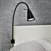 Brilo LED-Wandstrahler (4 W, Schwarz, L x B x H: 5,8 x 21,7 x 40,3 cm)