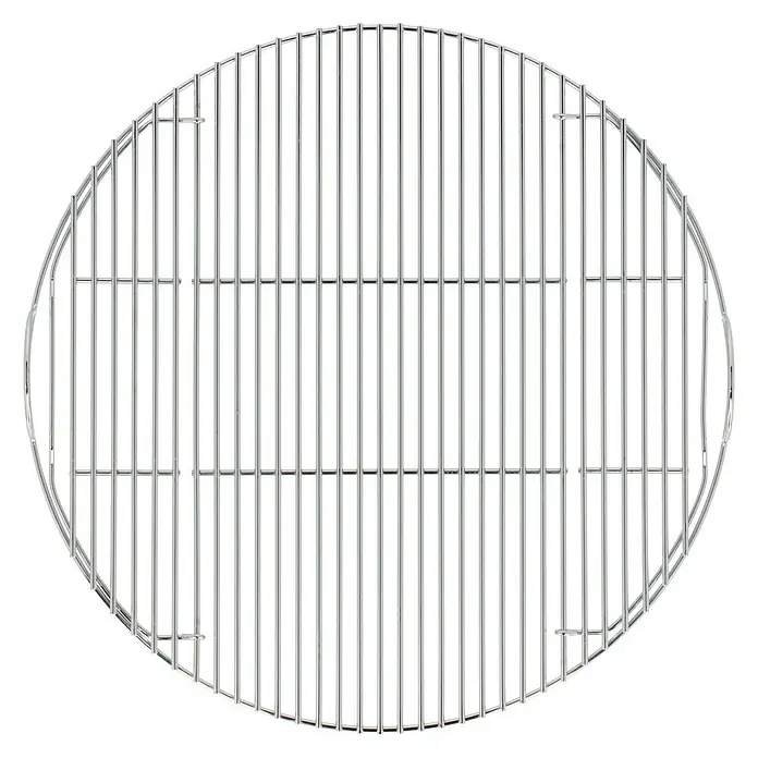 Kingstone Grillrost - Durchmesser: 54 cm - Runder Grillrost aus Metall mit horizontalen und vertikalen Streben für gleichmäßiges Grillen. Ideal für Holzkohle- oder Gasgrills.