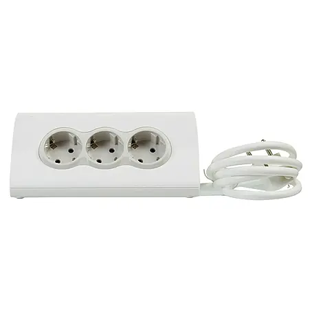 Legrand  Base de enchufe múltiple 3t x 2p + 2 usb tablet