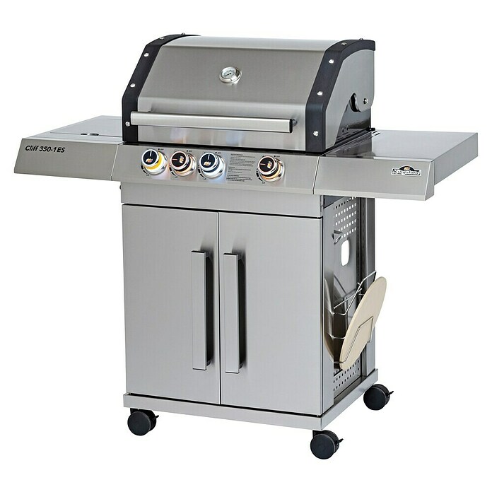 Kingstone Gasgrill Cliff 350-I ES (Anzahl Brenner: 3, Hauptgrillfläche: 59 x 45 cm, 13,5 kW)