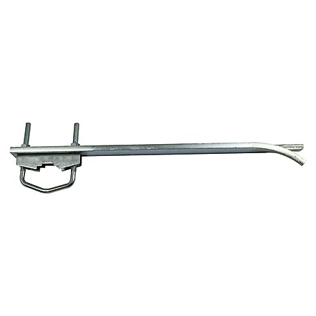 Metronic Brida de fijación empotramiento para pared (40 x 3 x 45 cm, Metal)