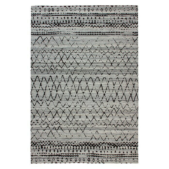 Kayoom Flachgewebeteppich Phönix (Natur/Creme, 170 x 120 cm, 75 % Wolle, 20 % Baumwolle, 5 % Polyester)