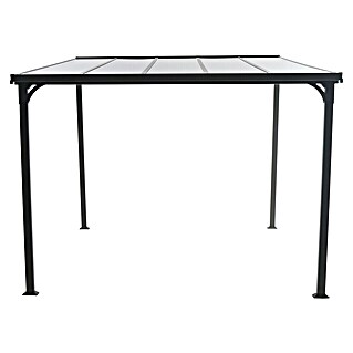 Sunfun Paviljon od aluminija Cipar (Š x D: 300 x 300 cm, Boja stalka: Antracit, Čelik, Boja krova: Antracit)