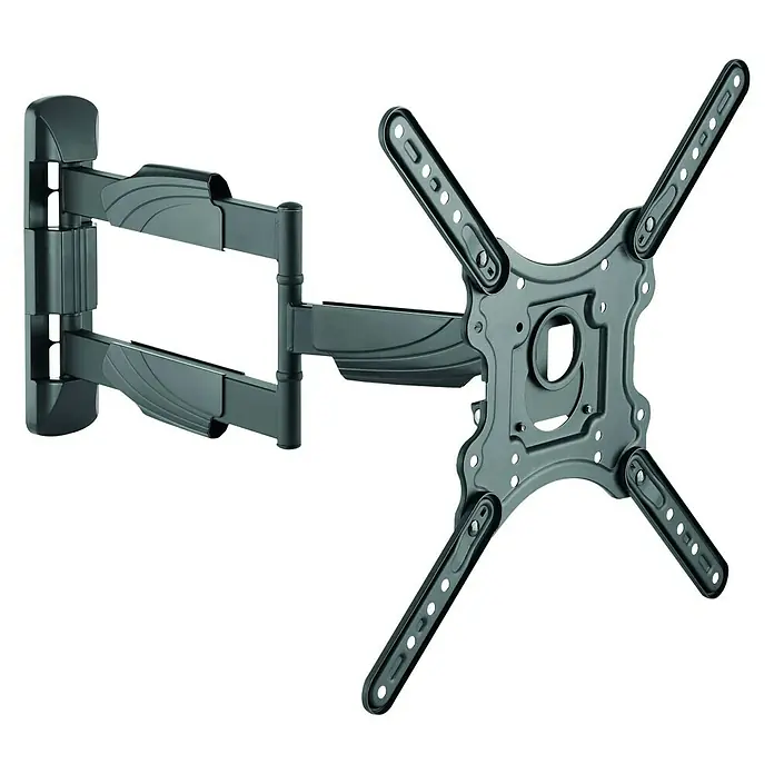 Schwaiger TV-Wandhalterung Motion 4 - Passend für: Bildschirmdiagonale 32 - 75″, Belastbarkeit: 35 kg - Schwenkbare TV-Wandhalterung für flexible Betrachtungswinkel und einfache Installation, ideal für Wohnzimmer und Heimkino.