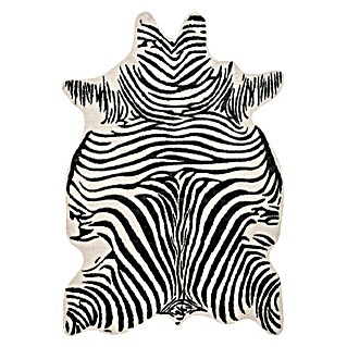 Kunstfell Rodeo (Schwarz/Weiß, Zebra)