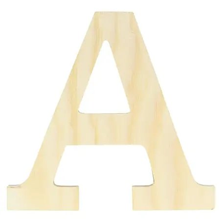 Artemio  Letra de madera