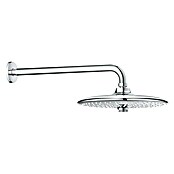 Grohe Euphoria Kopfbrausen-Set (Durchmesser: 26 cm, 9,5 l/min bei 3 bar, Wandmontage, Chrom)