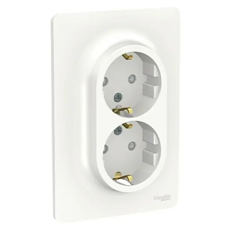 Schneider Electric New Unica Enchufe doble