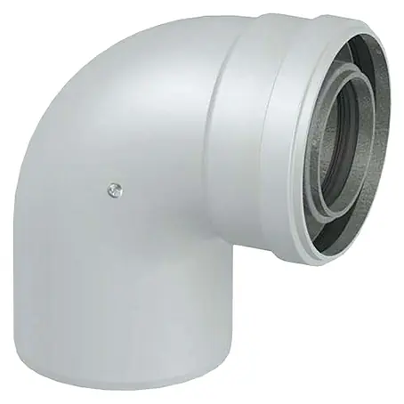 Codo coaxial estanco M/H
