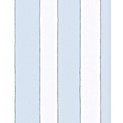 Marburg Jonas Kötz Vliestapete (Weiß/Blau, Streifen, 10,05 x 0,53 m)