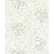Marburg Casual Vliestapete Philodendron (Beige, Floral, 10,05 x 0,53 m)