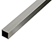 Quadratrohr (L x B x H: 1.000 x 10 x 10 mm, Edelstahl, Silber)