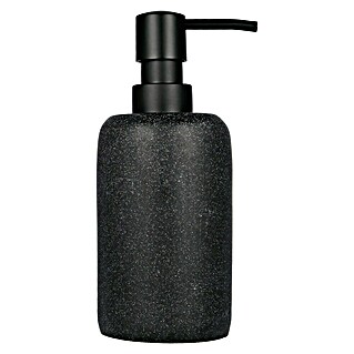 Camargue Dispensador de jabón Stone (Poliresina, Negro)