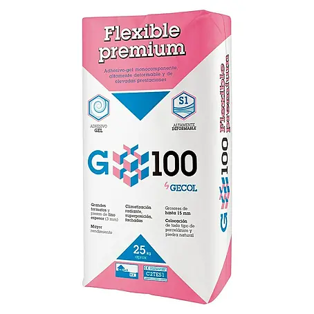 Gecol  Cemento cola Gel Flexible Premium