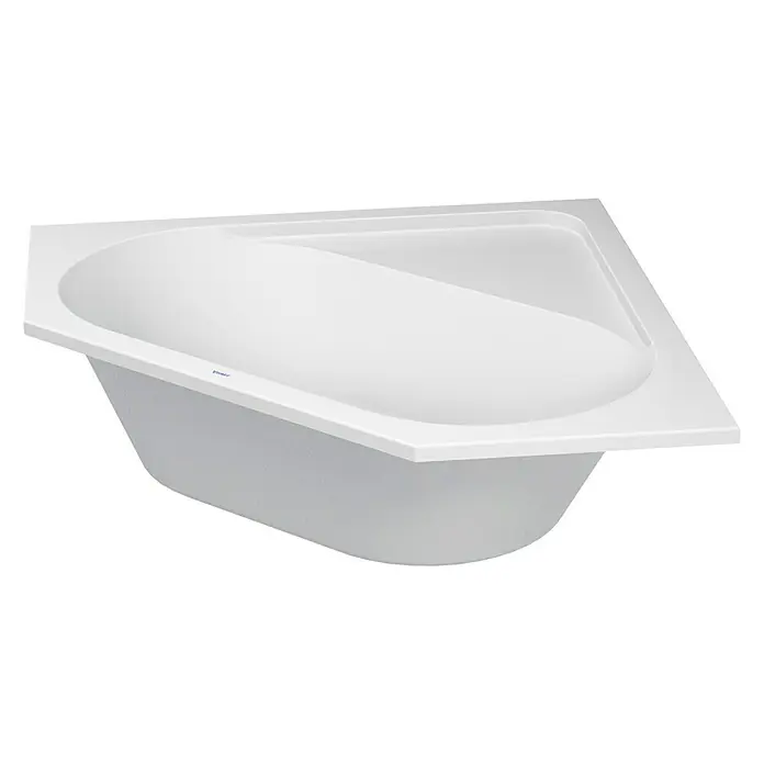 Duravit D-Code Eckbadewanne - L x B: 140 x 140 cm, Sanitäracryl, Weiß - Hier ist ein Eckbadewanne, die sich ideal für kleinere Badezimmer eignet. Diese stilvolle Badewanne bietet Komfort und ein modernes Design.
