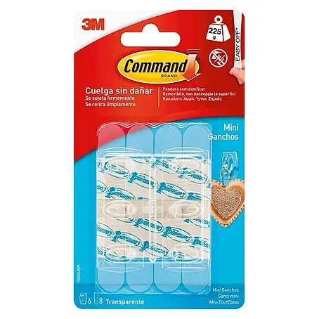 3M Command Gancho para colgar 17006CLR
