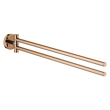 Grohe Essentials Handtuchhalter (2-armig, Warm Sunset, Glänzend)