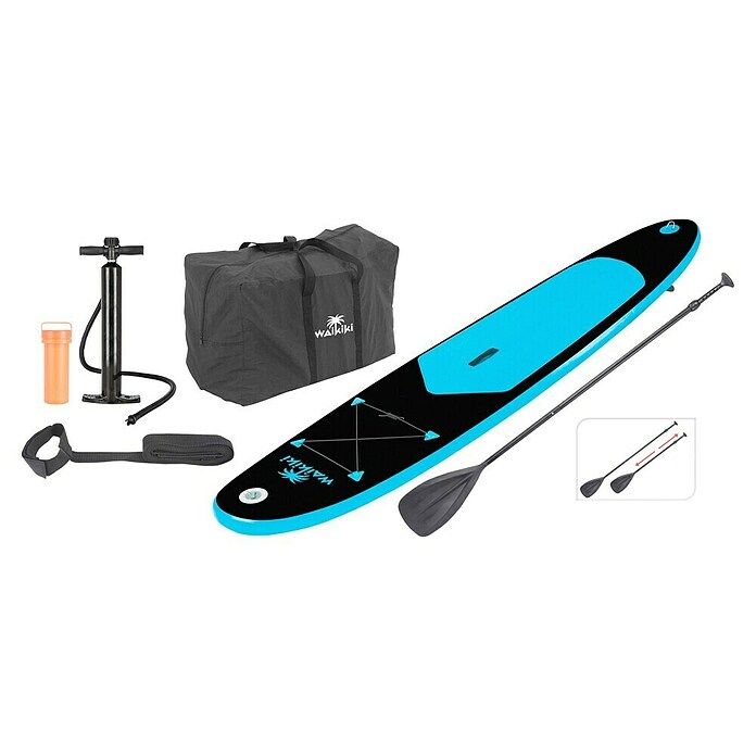 Paddle surf Waikiki (L x An x Al: 285 x 71 x 10 cm, Carga útil: 100 kg, Hinchable)