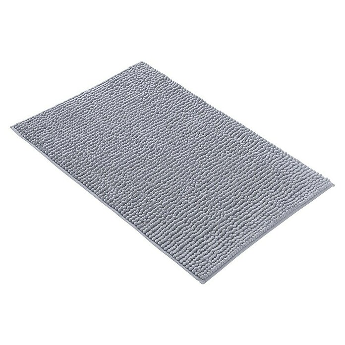 Camargue Alfombra para baño Zottel (50 x 80 cm, Gris, 100 % poliéster)