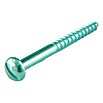 Stabilit Holzschraube (Ø x L: 5 x 60 mm, Verzinkt, 6 Stk., Panhead, Schlitz)