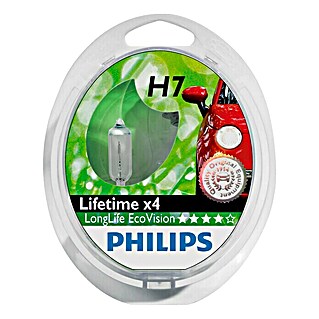 Philips Long Life Eco Vision Koplampen H7 (H7, 2 st.)
