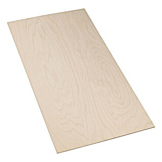 Sperrholzplatte Fixmaß (Buche, 1 200 x 600 x 6 mm)
