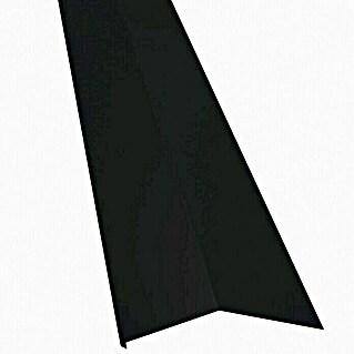 Probau Slagregenschort Voor dakgoot (Zwart, 100 x 10,8 cm, Staal)