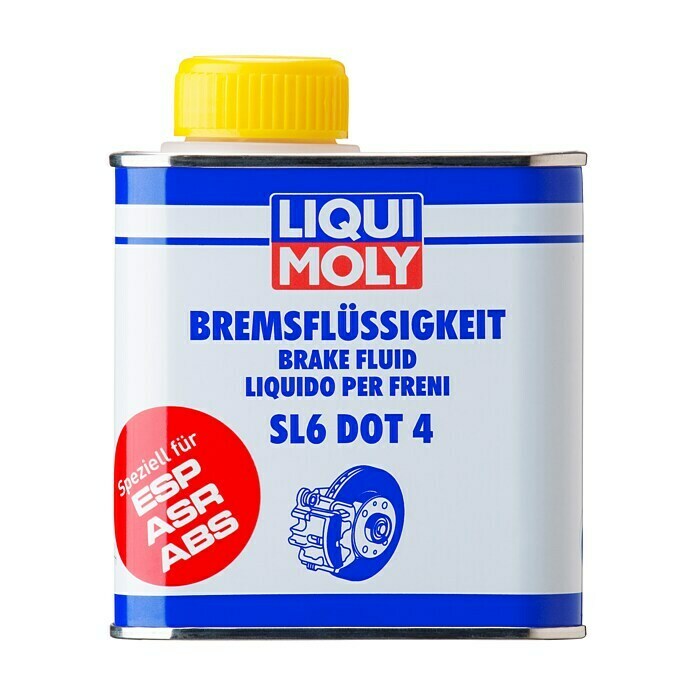 Liqui Moly Bremsflüssigkeit DOT 4500 ml Front View