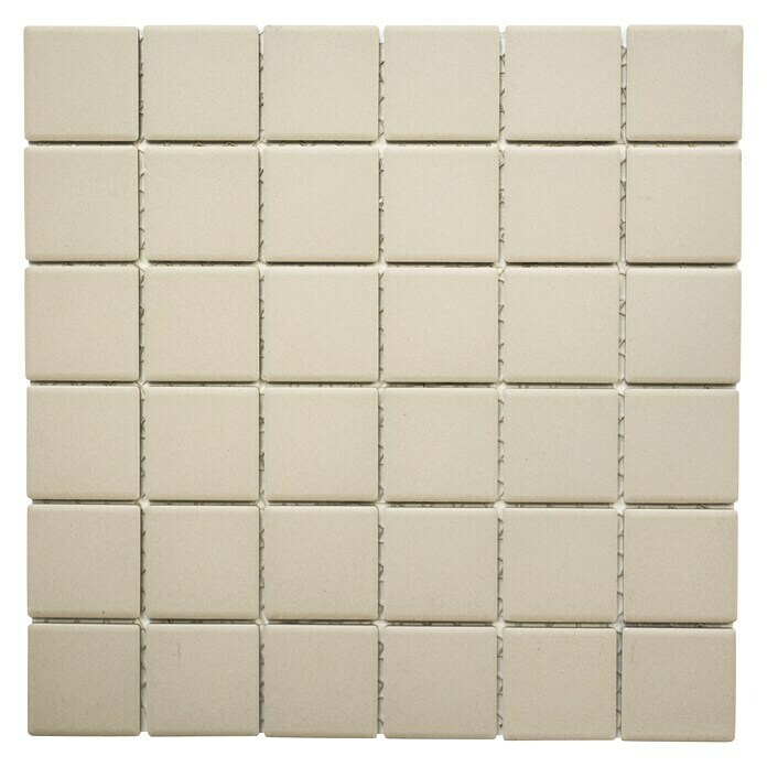 Mosaikfliese Quadrat Uni CU 243 (29,8 x 29,8 cm, Beige, Matt)