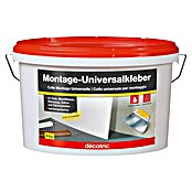 Decotric Universal-Montagekleber (6 kg, Gebrauchsfertig, Anwendungsbereich: Innen)