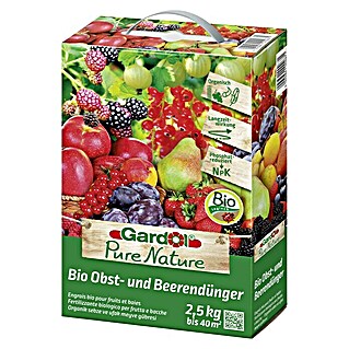Gardol Pure Nature Bio-Obst- & Beerendünger Bio (2,5 kg, Inhalt ausreichend für ca.: 40 m²)
