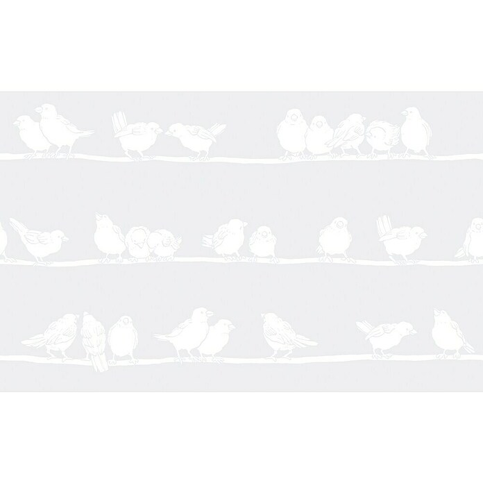 D-c-fix Static Premium Glasfolie, per meter Static Premium (Breedte: 45 cm, Filippa, Statisch hechtend)