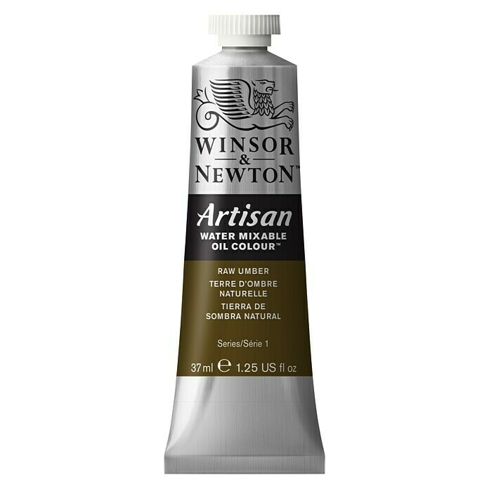 Winsor & Newton Artisan ÖlfarbeUmbra Natur, 37 ml, Tube Front View